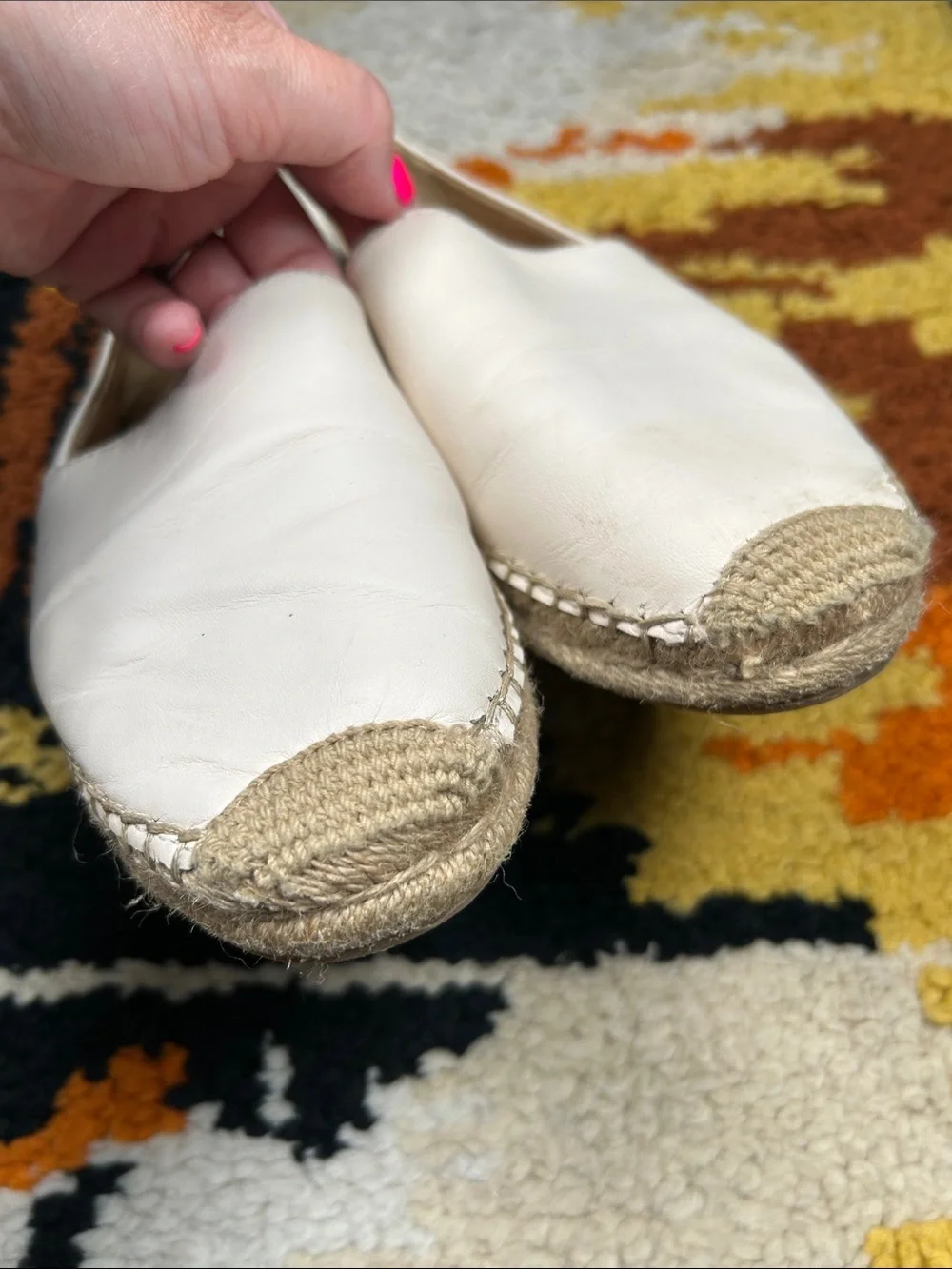 SAM EDELMAN, leather espadrilles!!